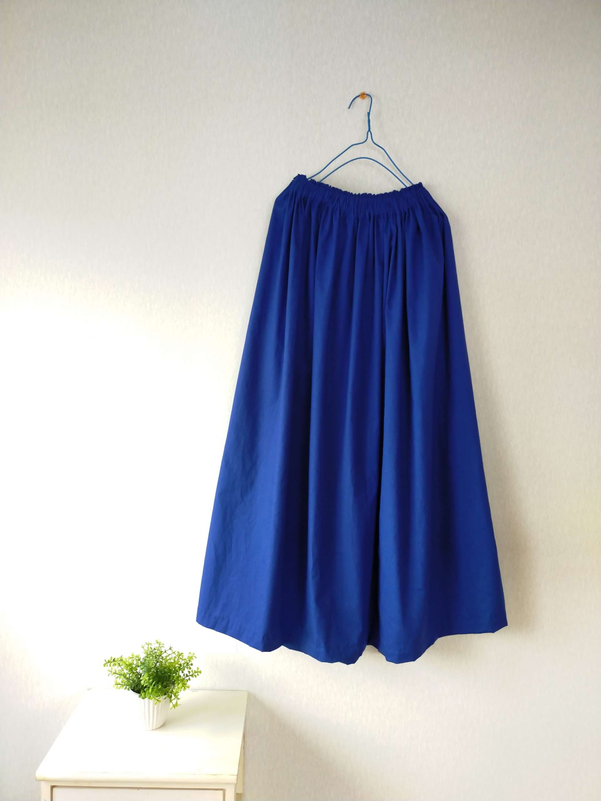 spring cotton ギャザースカート ✨選べるスカート丈✨ made in japan