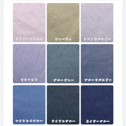 Spring cottonセットアップワンピース ✨選べる35色✨ 人気グレー、ネイビー 8枚目の画像
