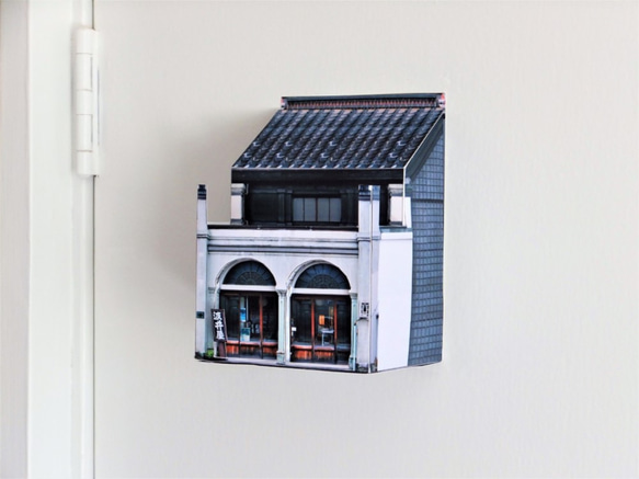 高岡の看板建築 ペーパークラフト 3枚目の画像