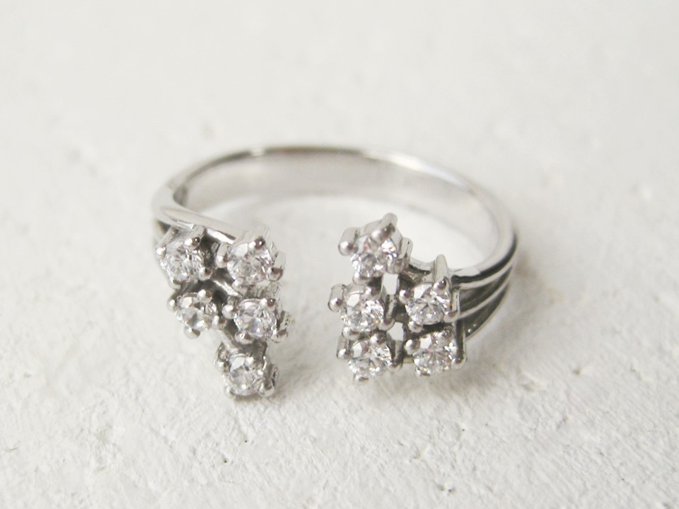 スターダストリング(スワロフスキーキュービックジルコニア)