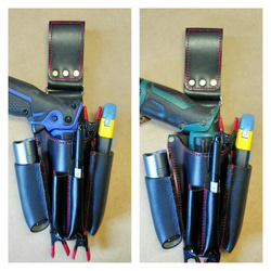 ペン型インパクトホルダーカッター、ニッパー、ペンチ、ペン差しポケット付き 6f39f991f0d6b55b52562af7b9ea18