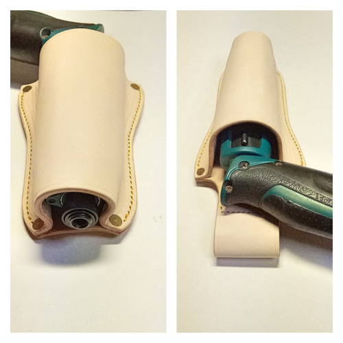 ペン型インパクトホルダー生成りヌメ革シンプル仕様 その他