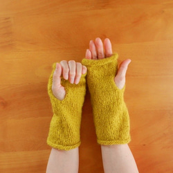 Mustard  ハンドウォーマー/指なし手袋 #05　 3枚目の画像