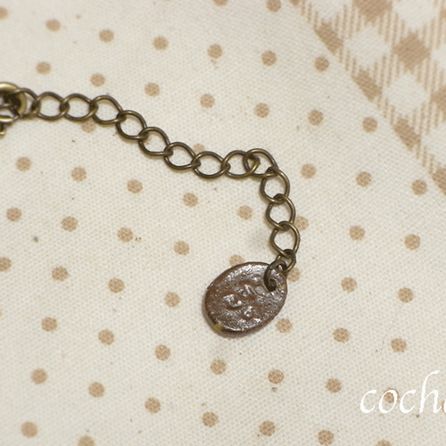 備前焼アクセサリー ネックレス（リンゴ） ネックレス