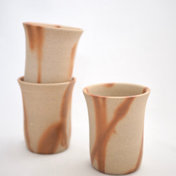 備前ビアマグ（緋だすき） 4枚目の画像