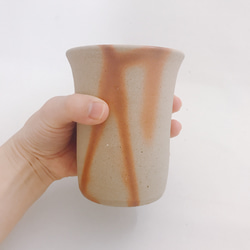 備前ビアマグ（緋だすき） 6枚目の画像