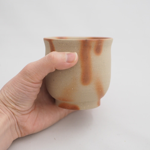 2客セット ホーム＆キッチン 備前焼 ひだすき 陶器 湯飲み 2個セット