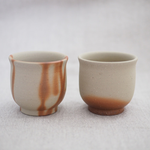 備前 湯呑（ひだすき） 湯呑み Aco＊cocha 吉岡亜子 通販 8626742