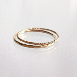 K14GF/ set ring ～noble～ 1枚目の画像