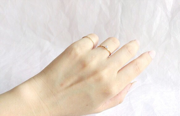 K14GF/ set rings ～luxe～ 3枚目の画像