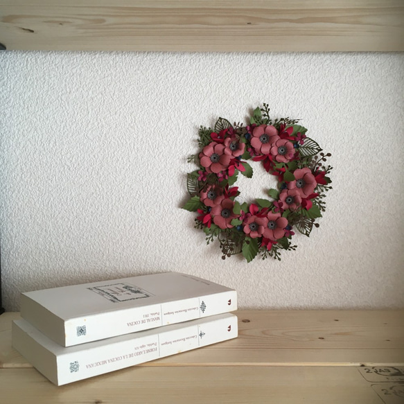 【春の新作】ベリーカラーのフラットリース 1枚目の画像