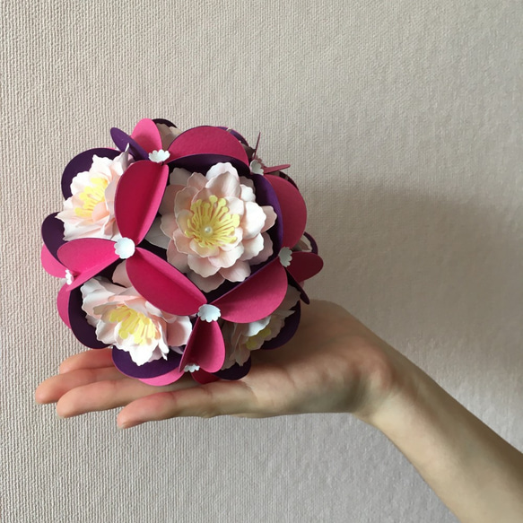 【新作 春の花】花てまり・春の色襲ね 3枚目の画像