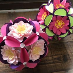【新作 春の花】花てまり・春の色襲ね 5枚目の画像
