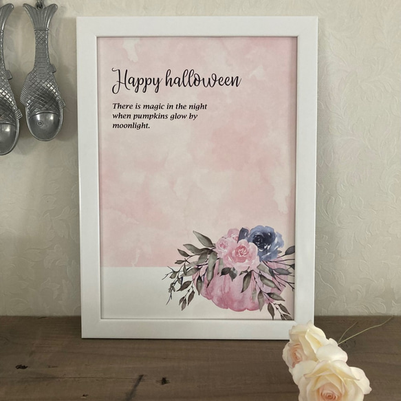 ハロウィンポスター　＊ピンクハロウィン＊ 4枚目の画像