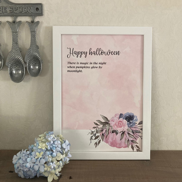 ハロウィンポスター　＊ピンクハロウィン＊ 5枚目の画像