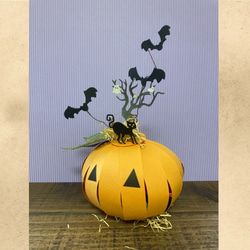 ハンドメイドハロウィン・ジャックオーランタン手作りキット 2枚目の画像