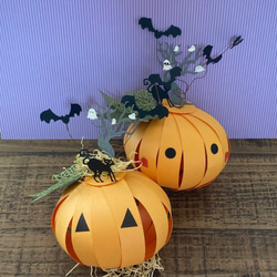 ハンドメイドハロウィン・ジャックオーランタン手作りキット 5枚目の画像