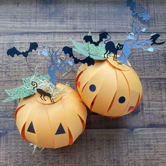 ハンドメイドハロウィン・ジャックオーランタン手作りキット 6枚目の画像