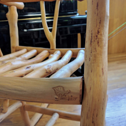 木のロッキングチェア RHA-05【椅子】 4枚目の画像