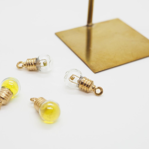 【専用です】14kgfアクセサリー✴︎8点（オーダー品含む） 小さな豆電球のピアス【フィラメント】 ○14kgf○ ピアス