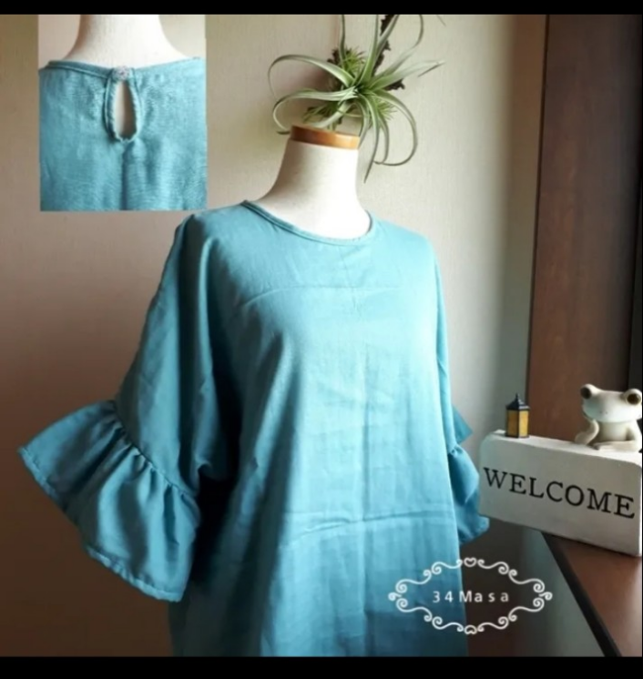 オーガニック爽やかミントプルオーバー