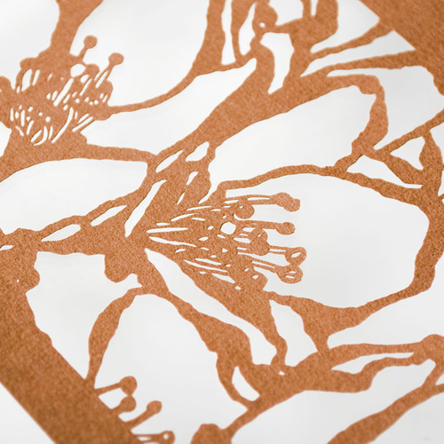 切り絵 桜 名前 名入れ 文字入れ ネームプレート 表札 吊り・置き兼用