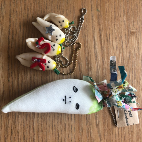 Y様ご注文分ブリティッシュ大根 ぬいぐるみ itowokashi イトヲカシ  