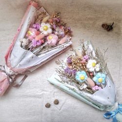 童趣大花朵朵棉花糖花束 第1張的照片