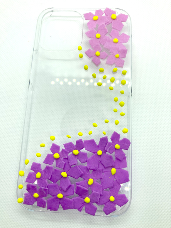 紫陽花のiPhoneケース 1枚目の画像