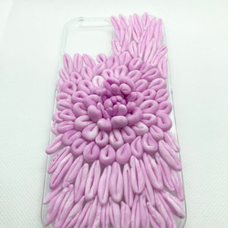 ピンクのフラワーiPhoneケース桜 1枚目の画像