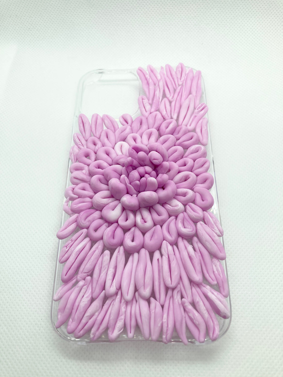 ピンクのフラワーiPhoneケース桜 1枚目の画像