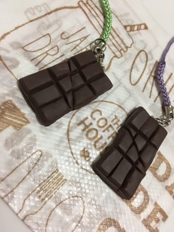 チョコレートキーホルダー 2枚目の画像