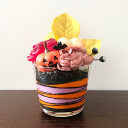 ハロウィンカラーサンドアートキット　3セット 0_3c773a51f93efcb380192f560785