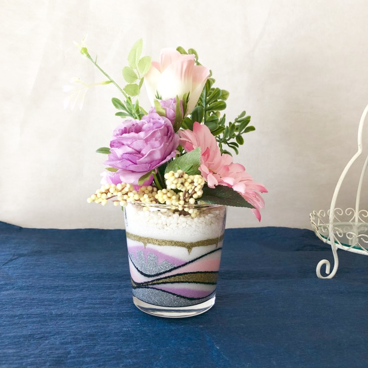 カラーサンドアート　周年祝い カラーサンドアート　周年祝い