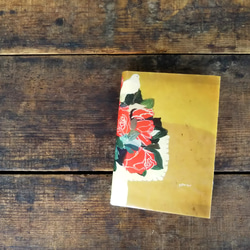 絵本なブックカバー『バラの花瓶』 2枚目の画像