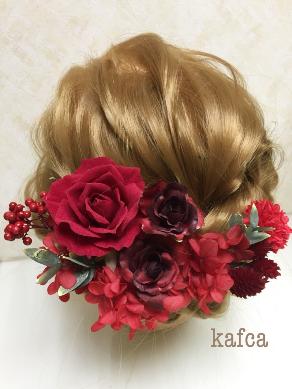 ★13本セット　フラワーヘッドドレス