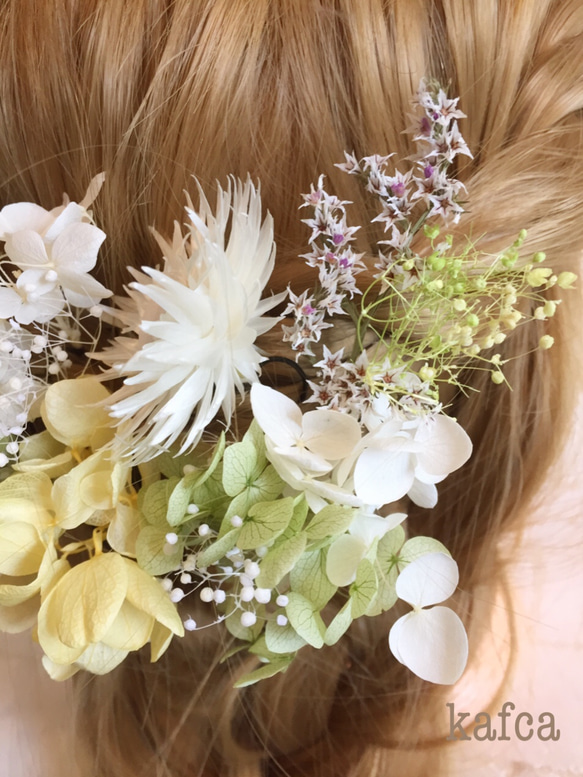 ★ ♪ 3 婚禮 seijin-shiki 婚禮頭飾頭飾 第3張的照片
