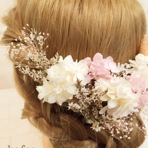 ☆♪13結婚式 成人式 ウェディング ヘッドドレス 髪飾り ヘッド