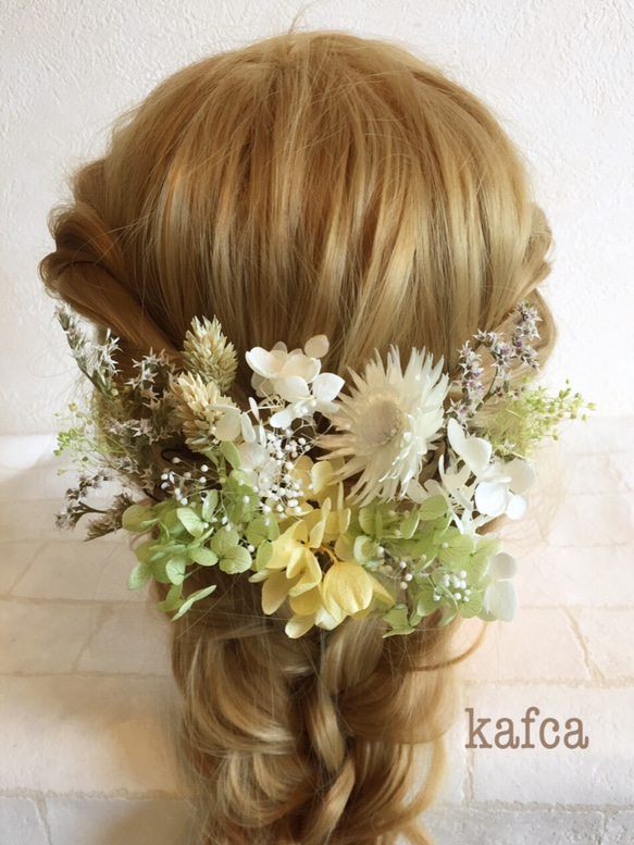 ♡ ♪ 3 婚禮 seijin-shiki 婚禮頭飾髮飾 第1張的照片