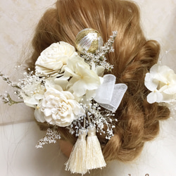 ♡#1 和服婚禮婚禮頭飾髮飾 第2張的照片