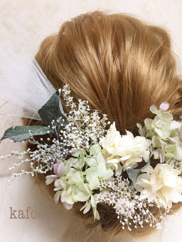 ♡ ♪ 24 婚禮 seijin-shiki 婚禮頭飾頭飾 第2張的照片