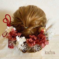 ★#8 和服婚禮婚禮頭飾髮飾 第1張的照片