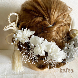 ★#11 和服婚禮婚禮頭飾髮飾 第2張的照片