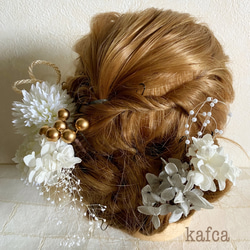 ♡#12 和服婚禮婚禮頭飾髮飾 第3張的照片
