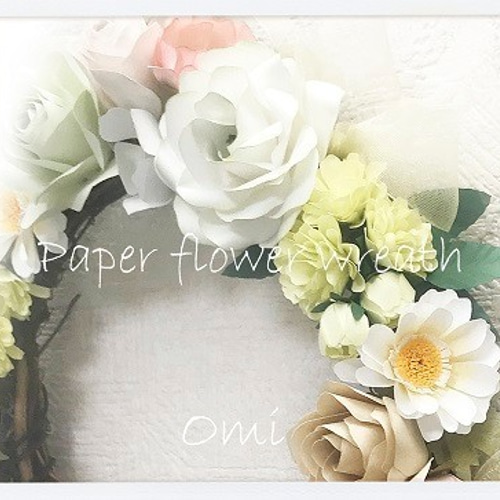 フラワー・リース ka coppecraft_coquelicotorange