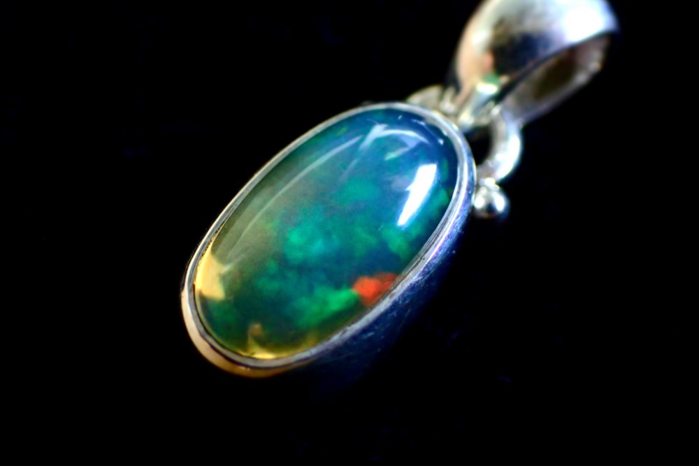 エチオピアオパールSV925ペンダントトップ