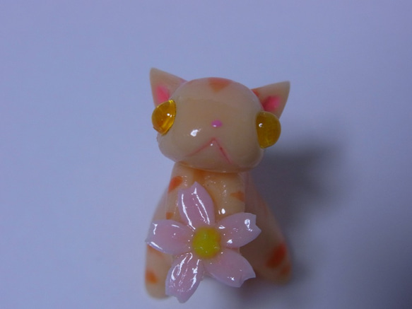 猫と桜（チャトラにゃんこ） 9枚目の画像