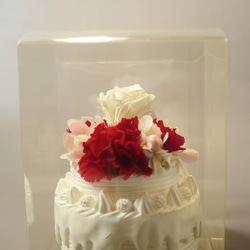 　「薔薇のフラワーケーキ」の白 4枚目の画像
