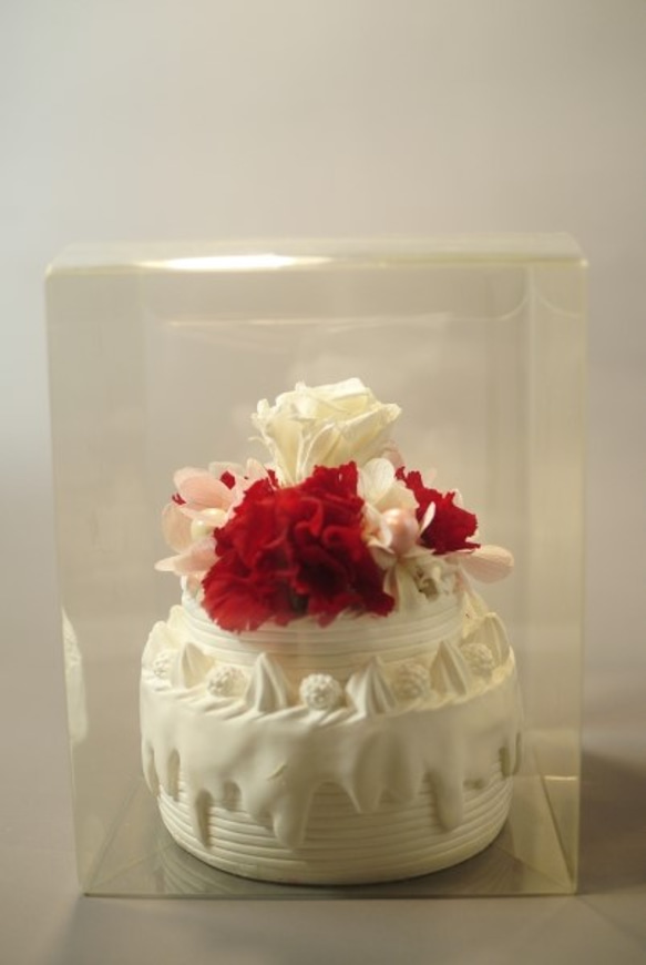 　「薔薇のフラワーケーキ」の白 4枚目の画像