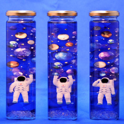 ガラスの中の宇宙「宇宙飛行士・来夢」　LEDコースター別売り 3枚目の画像